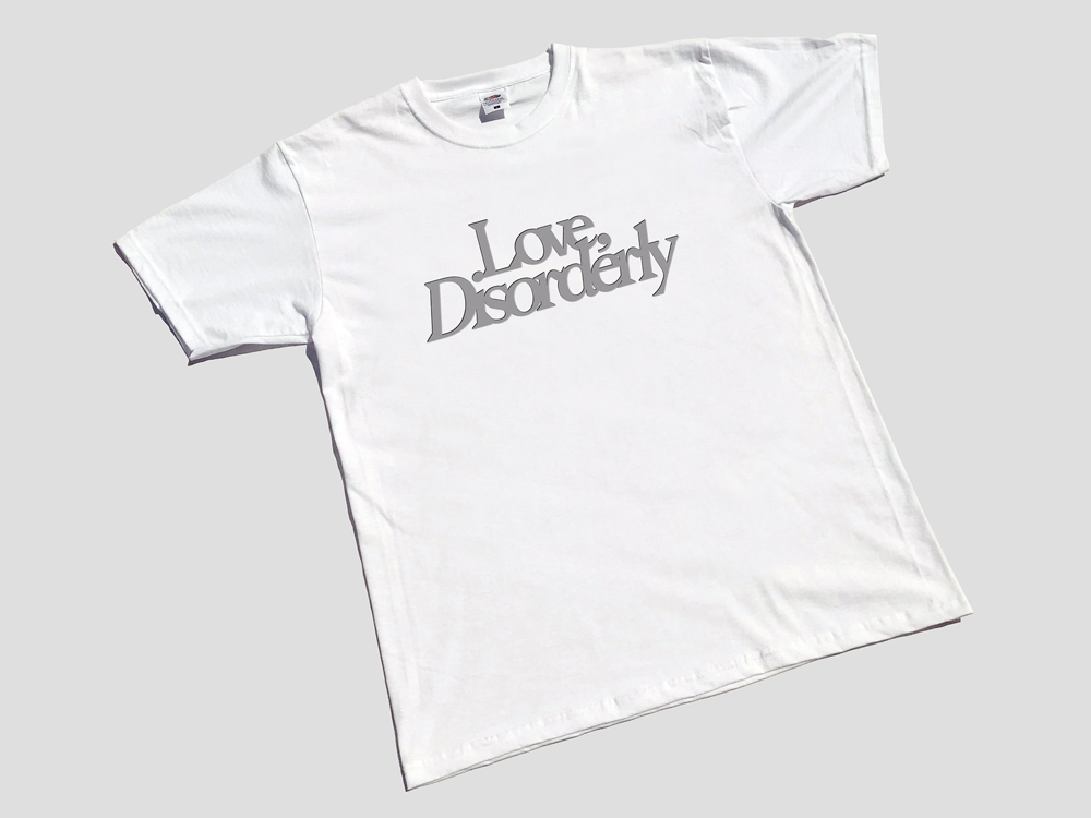 T-shirt Love, Disorderly White